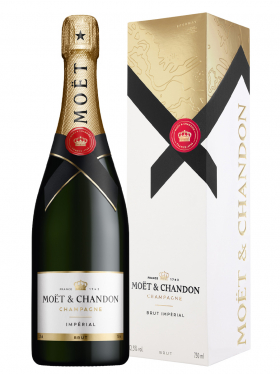 Moët&Chandon Champagner in Geschenkverpackung