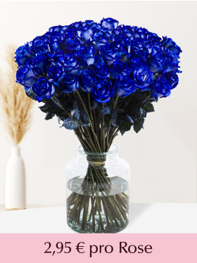 50 bis 99 Blaue Rosen