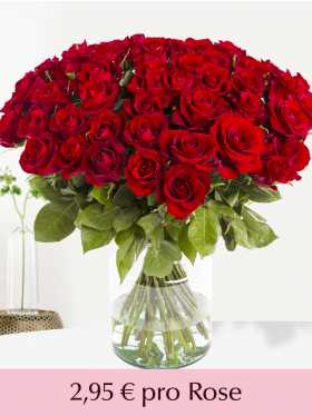 10 bis 99 Rote Rosen - EverRed