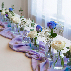 Rosendekoration Winter